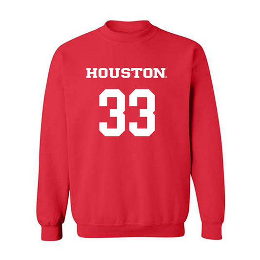 Houston - NCAA Women's Basketball : Logyn McNeil - Crewneck Sweatshirt Classic Shersey