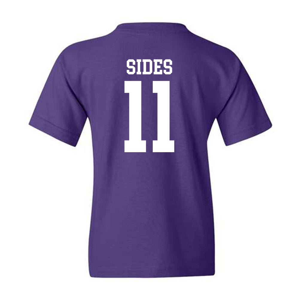 Kansas State - NCAA Women's Basketball : Taryn Sides - Youth T-Shirt Classic Shersey