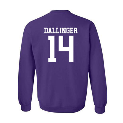 Kansas State - NCAA Women's Basketball : Rebekah Dallinger - Crewneck Sweatshirt Classic Shersey