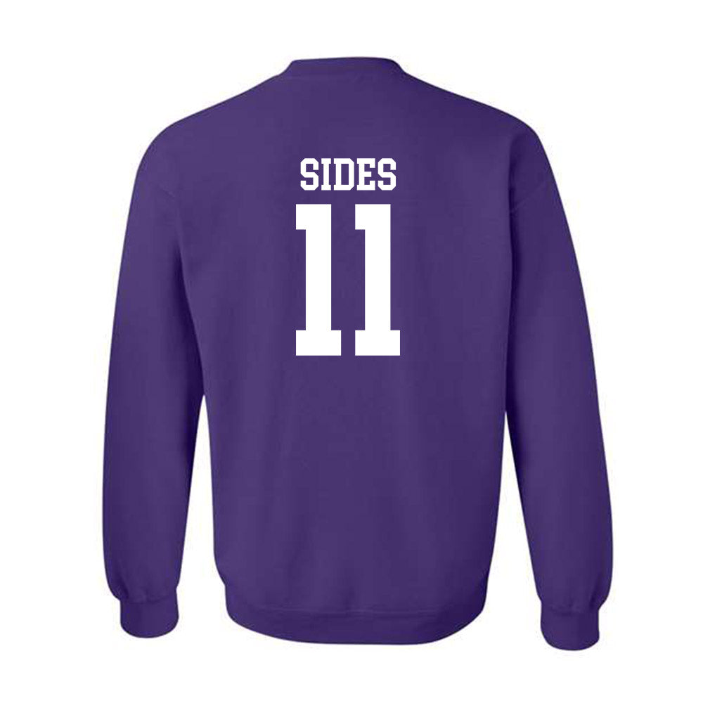 Kansas State - NCAA Women's Basketball : Taryn Sides - Crewneck Sweatshirt Classic Shersey