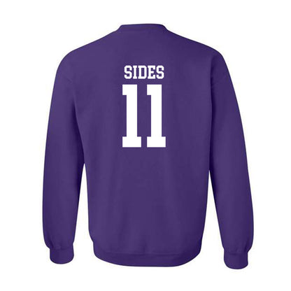 Kansas State - NCAA Women's Basketball : Taryn Sides - Crewneck Sweatshirt Classic Shersey