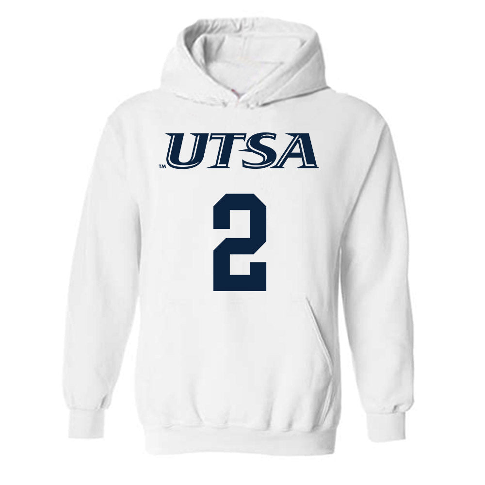 UTSA - NCAA Women's Basketball : Alexis Parker - Hooded Sweatshirt Classic Shersey