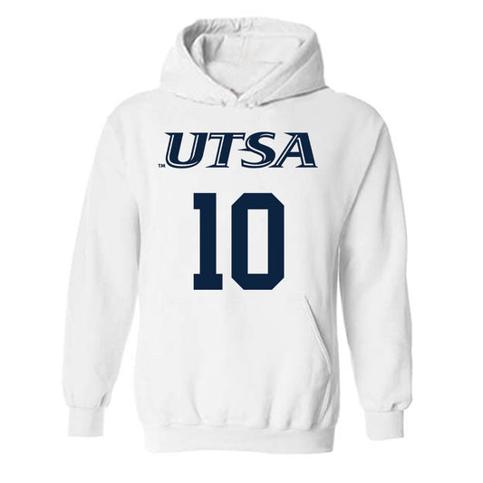 UTSA - NCAA Men's Basketball : Chandler Cuthrell - Hooded Sweatshirt Classic Shersey