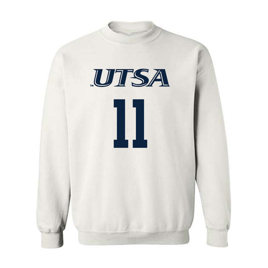 UTSA - NCAA Men's Basketball : Isaiah Wyatt - Crewneck Sweatshirt Classic Shersey