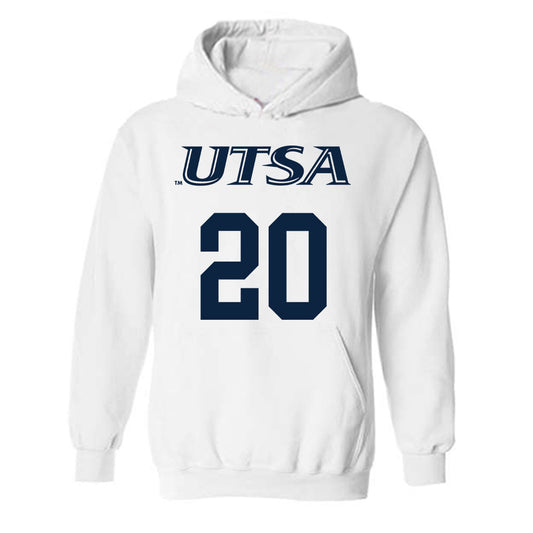 UTSA - NCAA Women's Basketball : Maya Linton - Hooded Sweatshirt Classic Shersey