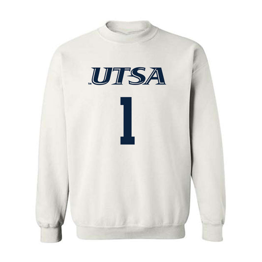 UTSA - NCAA Women's Basketball : Hailey Atwood - Crewneck Sweatshirt Classic Shersey