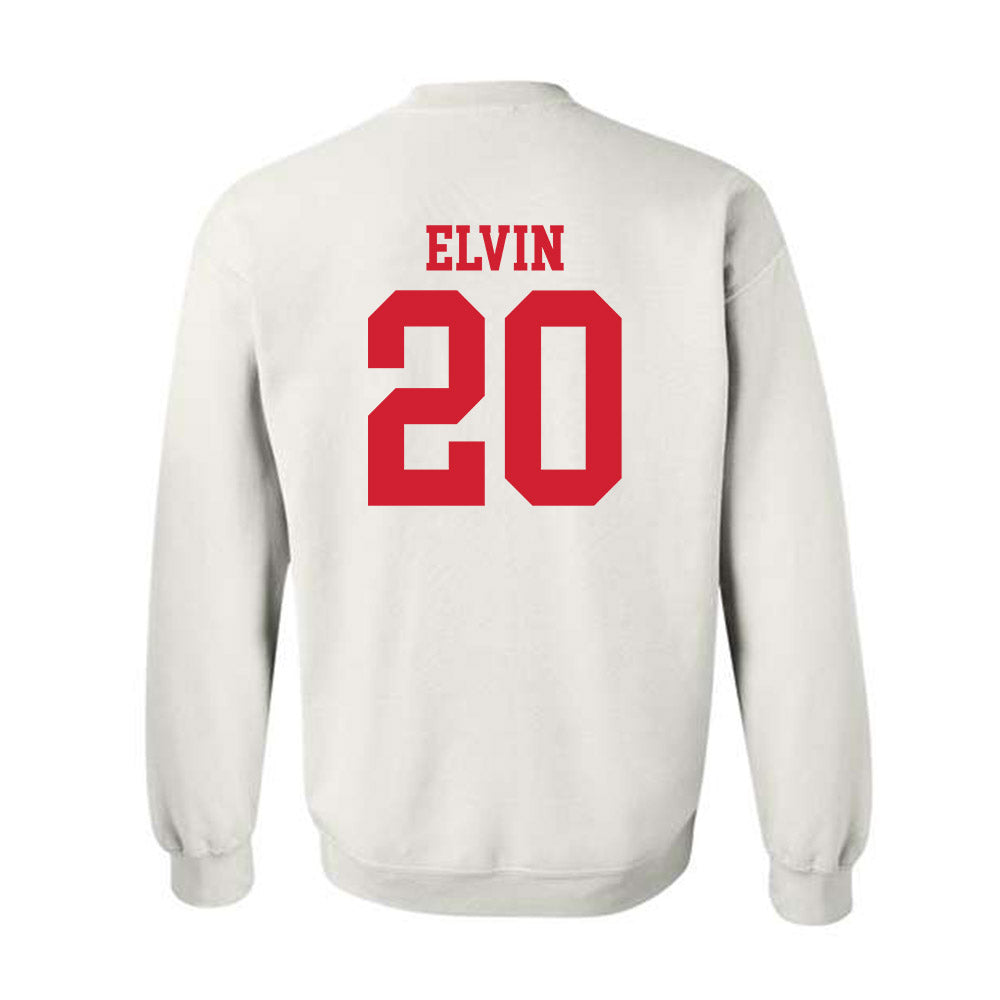 Houston - NCAA Men's Basketball : Ryan Elvin - Crewneck Sweatshirt Classic Shersey