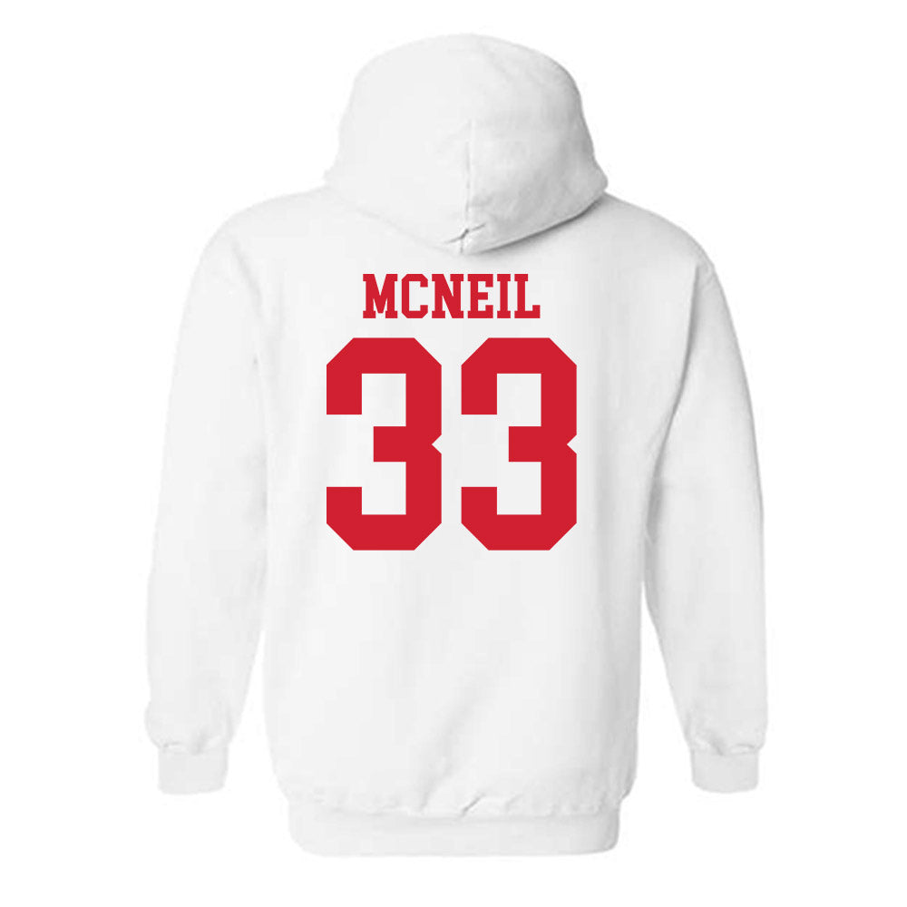 Houston - NCAA Women's Basketball : Logyn McNeil - Hooded Sweatshirt Classic Shersey