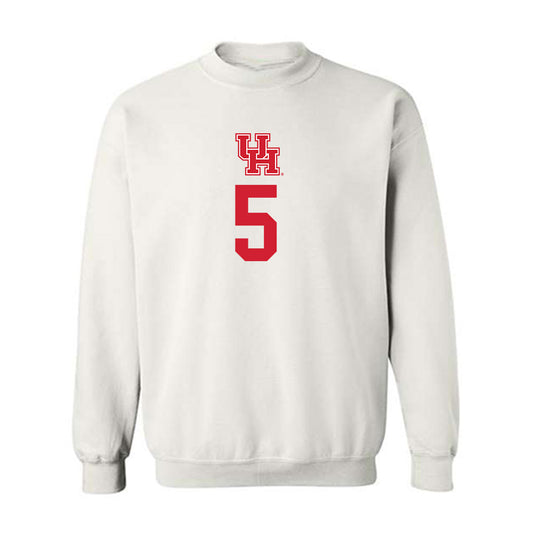 Houston - NCAA Men's Basketball : Ja'Vier Francis - Crewneck Sweatshirt Classic Shersey