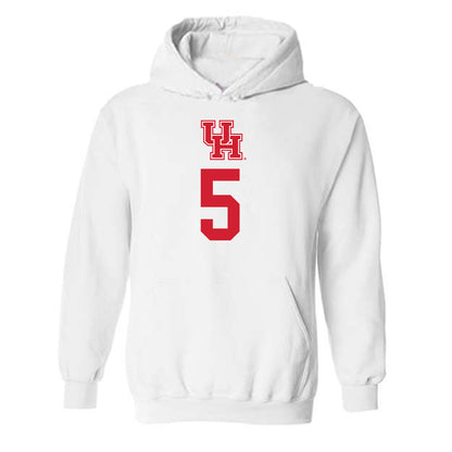 Houston - NCAA Men's Basketball : Ja'Vier Francis - Hooded Sweatshirt Classic Shersey