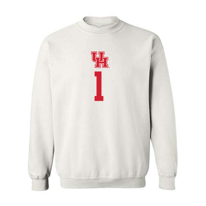 Houston - NCAA Men's Basketball : Jamal Shead - Crewneck Sweatshirt Classic Shersey