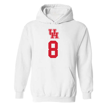 Houston - NCAA Men's Basketball : Mylik Wilson - Hooded Sweatshirt Classic Shersey