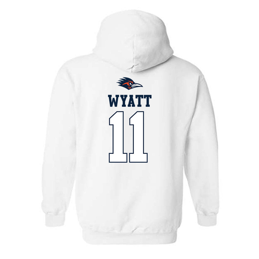 UTSA - NCAA Men's Basketball : Isaiah Wyatt - Hooded Sweatshirt Classic Shersey