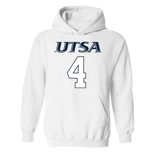 UTSA - NCAA Men's Basketball : Dre Fuller - Hooded Sweatshirt Classic Shersey