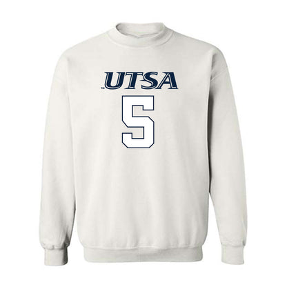 UTSA - NCAA Men's Basketball : Adante Holiman - Crewneck Sweatshirt Classic Shersey