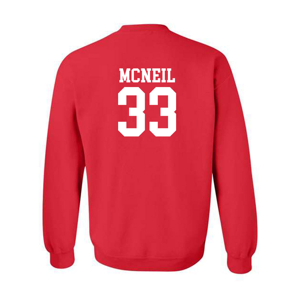 Houston - NCAA Women's Basketball : Logyn McNeil - Crewneck Sweatshirt Classic Shersey