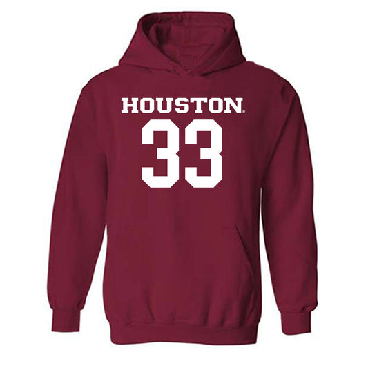 Houston - NCAA Women's Basketball : Logyn McNeil - Hooded Sweatshirt Classic Shersey