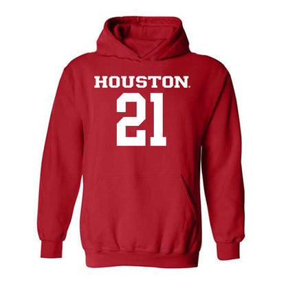 Houston - NCAA Men's Basketball : Emanuel Sharp - Hooded Sweatshirt Classic Shersey