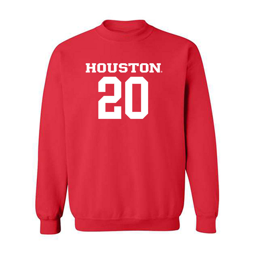 Houston - NCAA Men's Basketball : Ryan Elvin - Crewneck Sweatshirt Classic Shersey