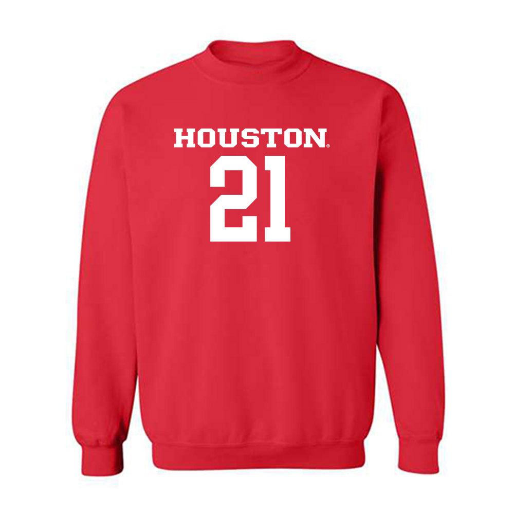 Houston - NCAA Men's Basketball : Emanuel Sharp - Crewneck Sweatshirt Classic Shersey