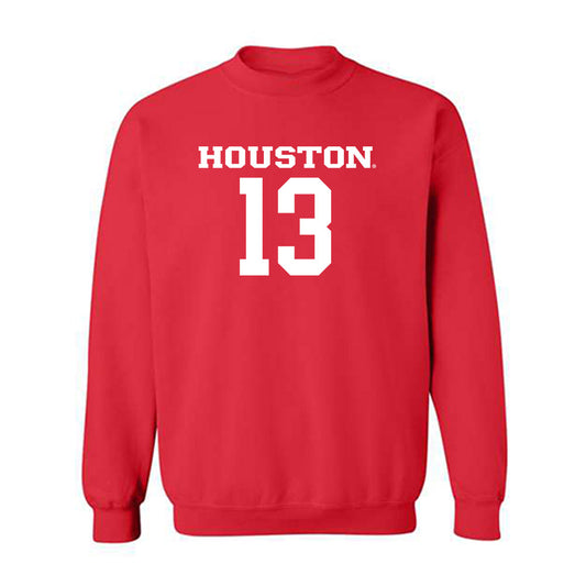 Houston - NCAA Men's Basketball : J'Wan Roberts - Crewneck Sweatshirt Classic Shersey