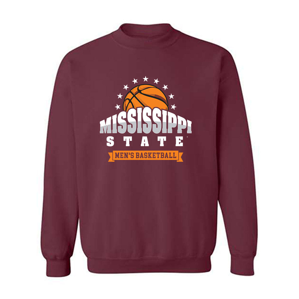 Mississippi State - NCAA Men's Basketball : Trey Jackson - Crewneck Sweatshirt Sports Shersey