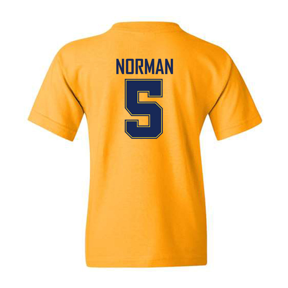 Marquette - NCAA Men's Basketball : Tre Norman - Youth T-Shirt Sports Shersey