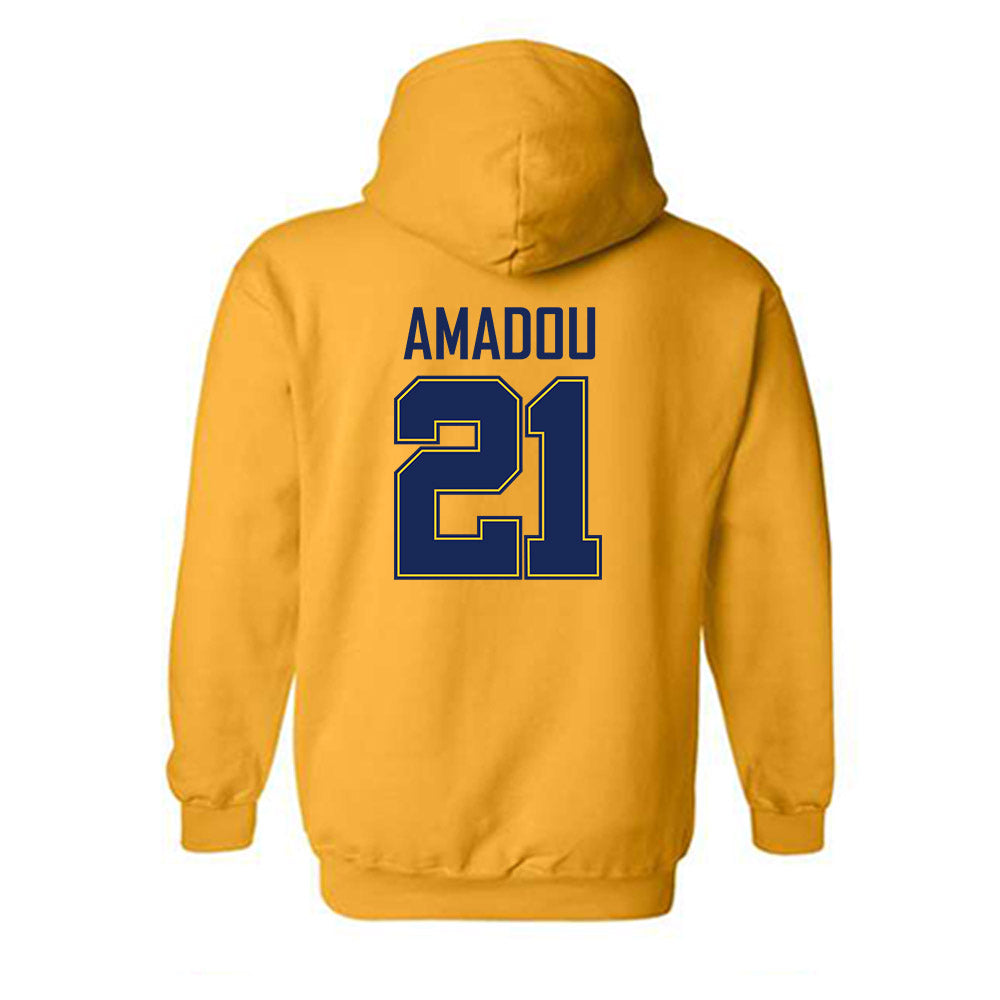 Marquette - NCAA Men's Basketball : Alassane Amadou - Hooded Sweatshirt Sports Shersey