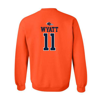 UTSA - NCAA Men's Basketball : Isaiah Wyatt - Crewneck Sweatshirt Sports Shersey