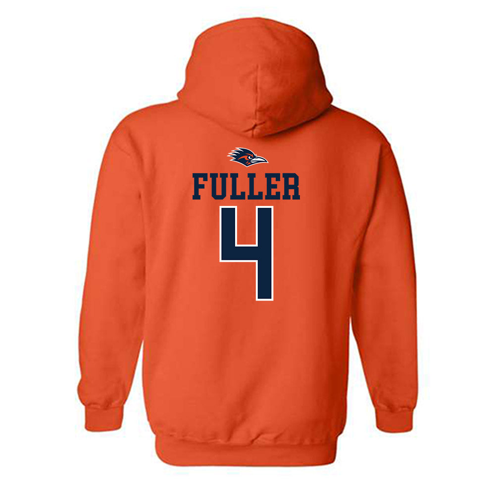 UTSA - NCAA Men's Basketball : Dre Fuller - Hooded Sweatshirt Sports Shersey