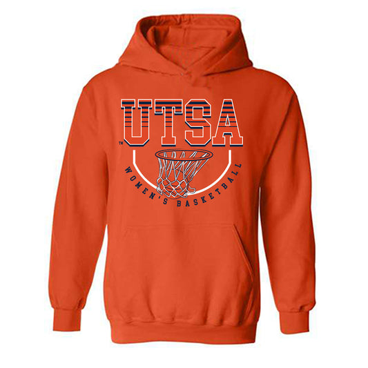 UTSA - NCAA Men's Basketball : Adante Holiman - Hooded Sweatshirt Sports Shersey