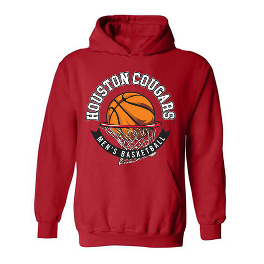 Houston - NCAA Men's Basketball : Mylik Wilson - Hooded Sweatshirt Sports Shersey