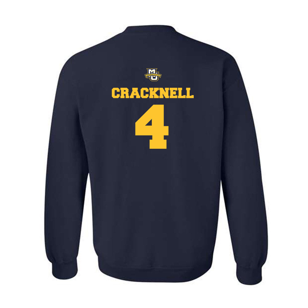 Marquette - NCAA Women's Basketball : Abbey Cracknell - Crewneck Sweatshirt Sports Shersey