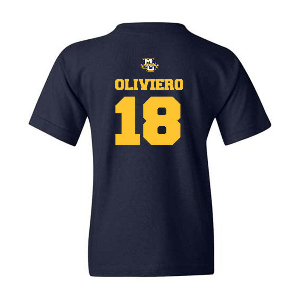 Marquette - NCAA Women's Basketball : Capri Oliviero - Youth T-Shirt Sports Shersey