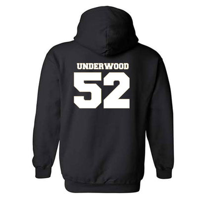 Wake Forest - NCAA Men's Basketball : Will Underwood - Hooded Sweatshirt Sports Shersey