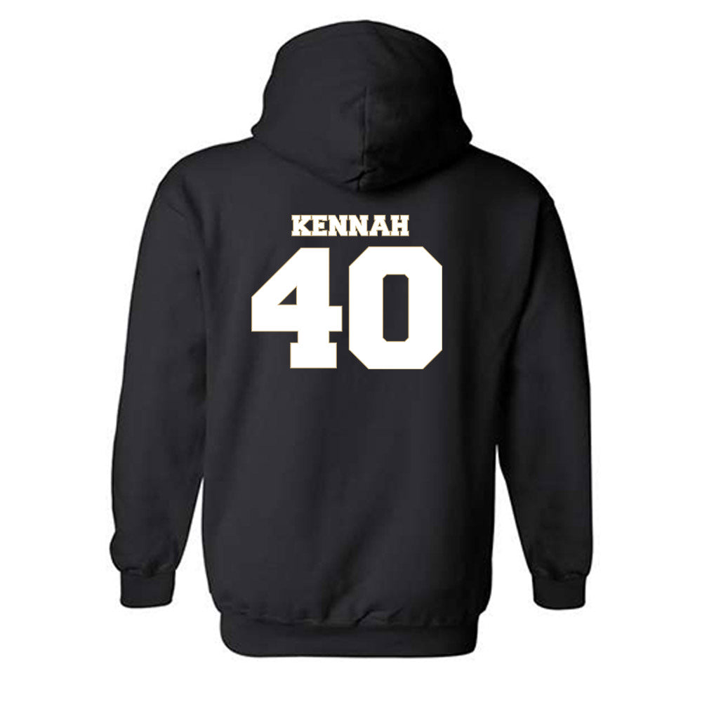 Wake Forest - NCAA Men's Basketball : Rj Kennah - Hooded Sweatshirt Sports Shersey