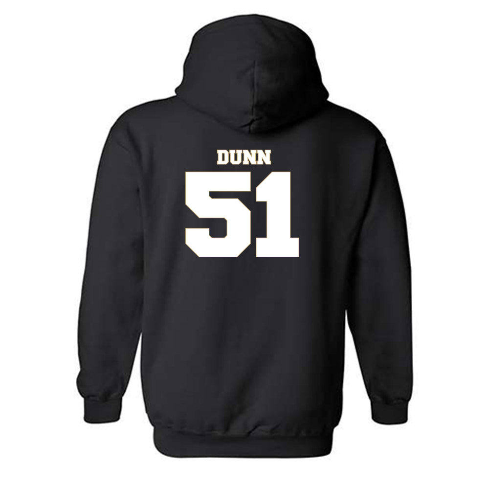 Wake Forest - NCAA Men's Basketball : Kevin Dunn - Hooded Sweatshirt Sports Shersey