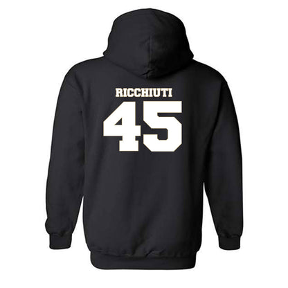 Wake Forest - NCAA Men's Basketball : Vincent Ricchiuti - Hooded Sweatshirt Sports Shersey