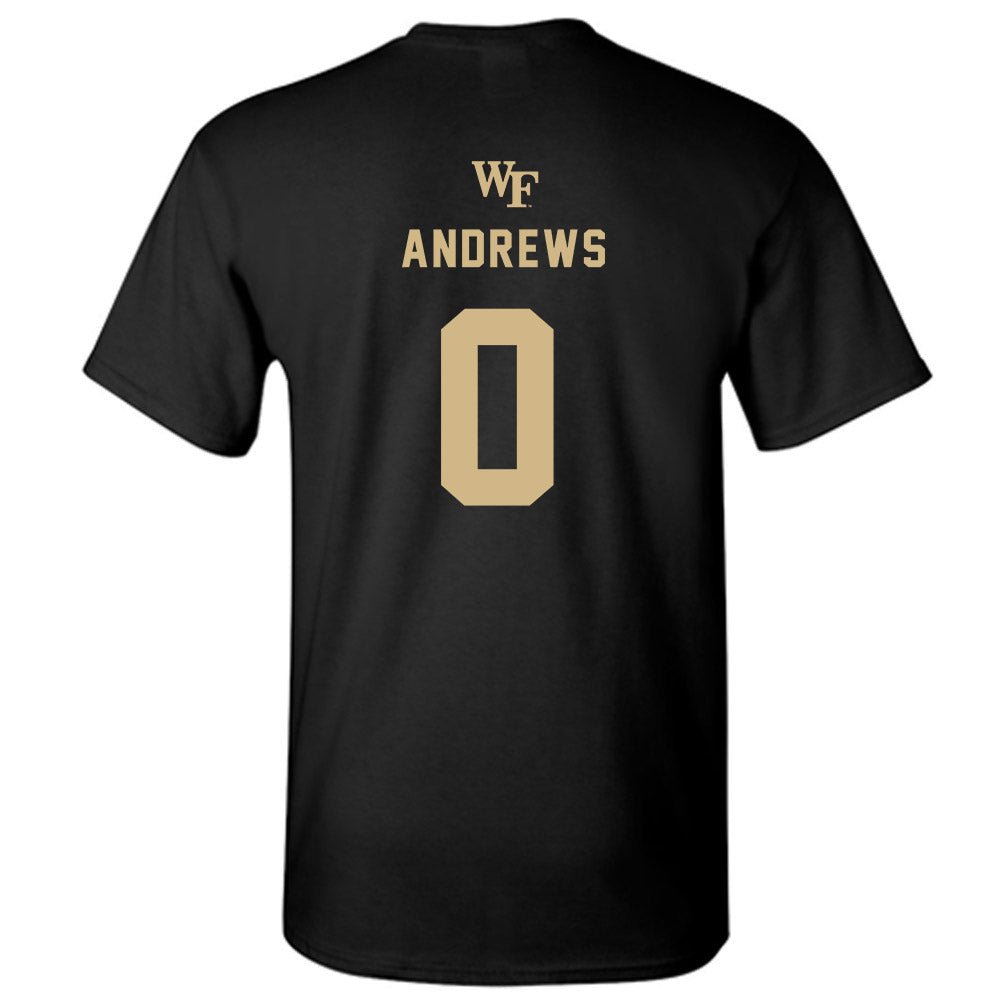 Wake Forest - NCAA Women's Basketball : Alyssa Andrews - T-Shirt Sports Shersey