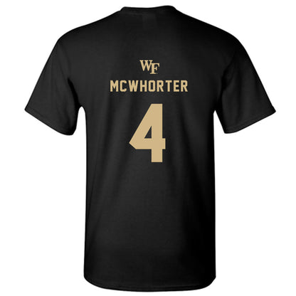 Wake Forest - NCAA Women's Basketball : Aliah McWhorter T-Shirt