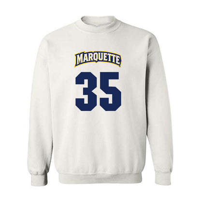 Marquette - NCAA Men's Basketball : Caedin Hamilton - Crewneck Sweatshirt Classic Shersey