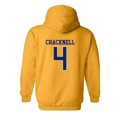 Marquette - NCAA Women's Basketball : Abbey Cracknell - Hooded Sweatshirt Classic Shersey