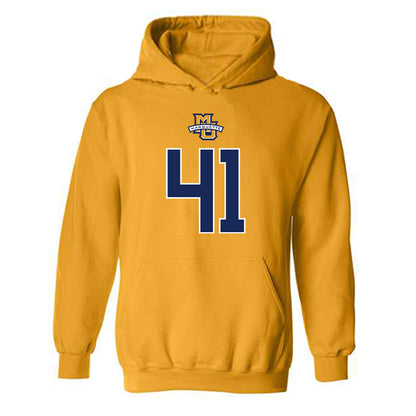 Marquette - NCAA Men's Basketball : Jonah Lucas - Hooded Sweatshirt Classic Shersey