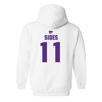 Kansas State - NCAA Women's Basketball : Taryn Sides - Hooded Sweatshirt Sports Shersey