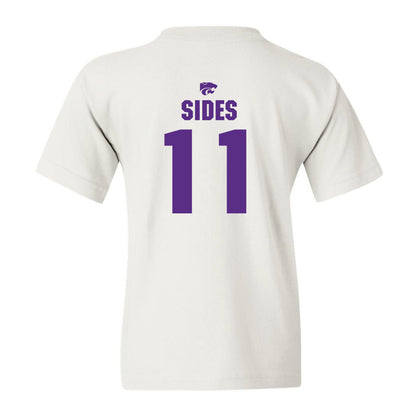 Kansas State - NCAA Women's Basketball : Taryn Sides - Youth T-Shirt Sports Shersey