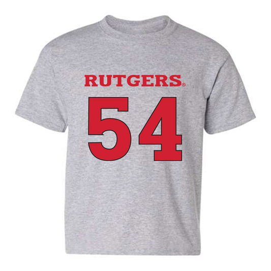 Rutgers - NCAA Women's Basketball : Chyna Cornwall - Youth T-Shirt Classic Shersey