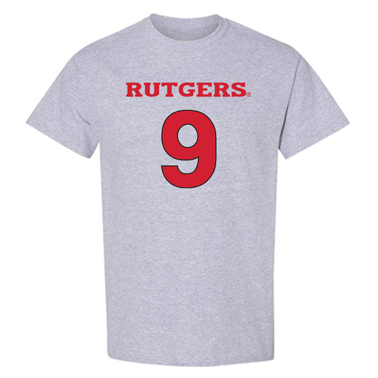 Rutgers - NCAA Men's Basketball : Oskar Palmquist - T-Shirt Classic Shersey