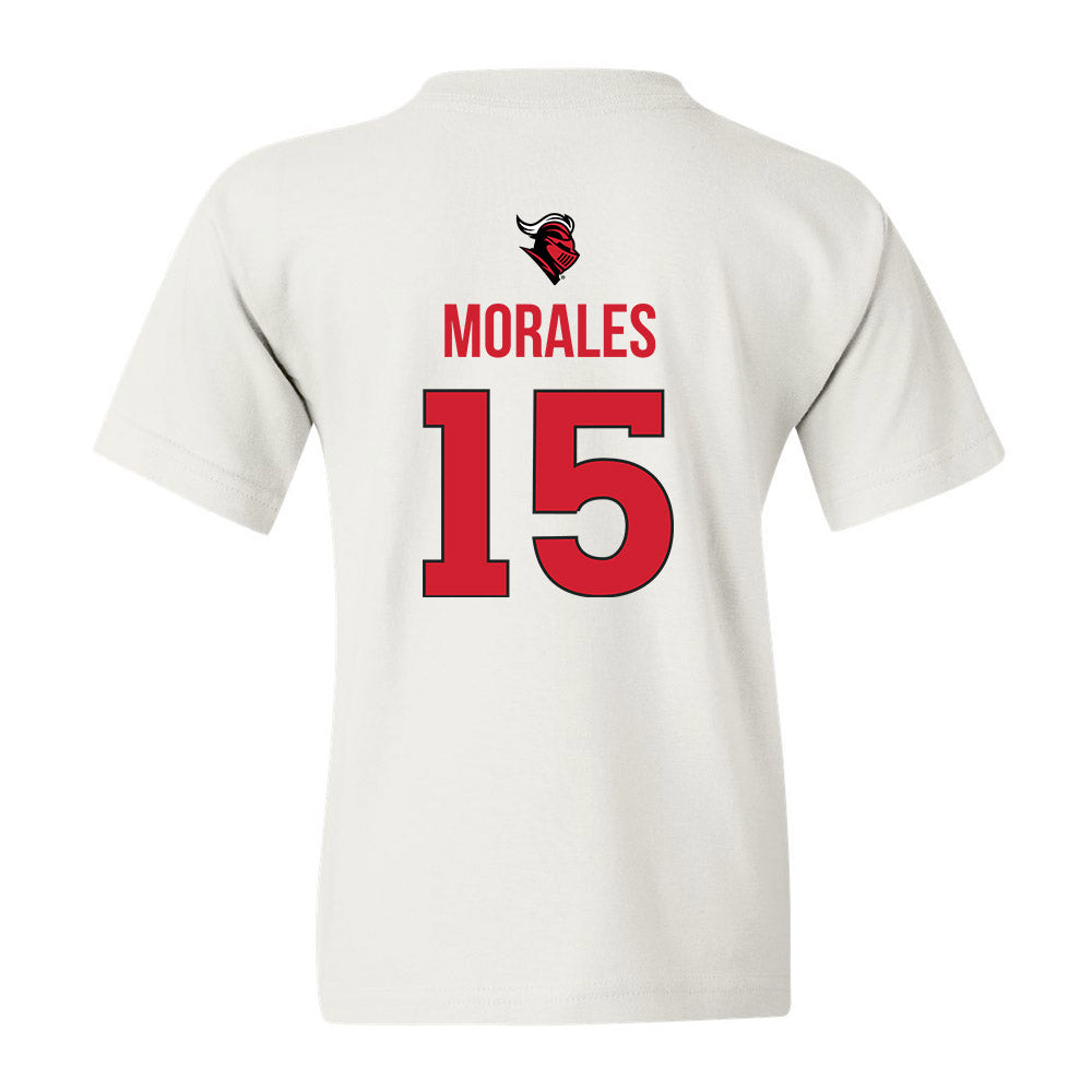 Rutgers - NCAA Men's Basketball : Jacob Morales - Youth T-Shirt Classic Shersey