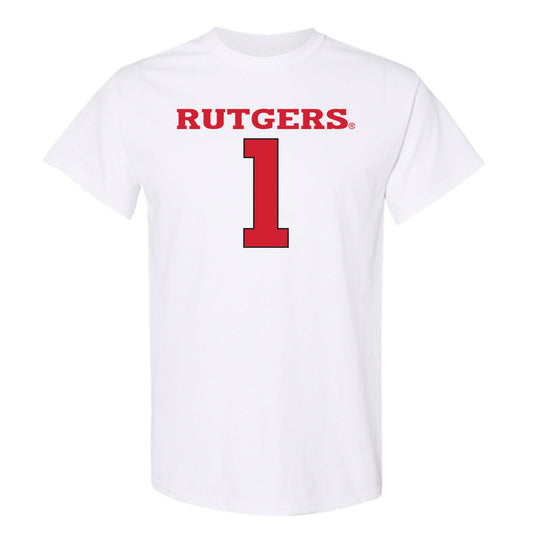 Rutgers - NCAA Men's Basketball : JaMichael Davis - T-Shirt Classic Shersey