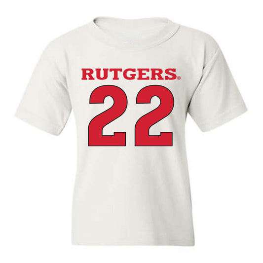 Rutgers - NCAA Men's Basketball : Emmanuel Ogbole - Youth T-Shirt Classic Shersey